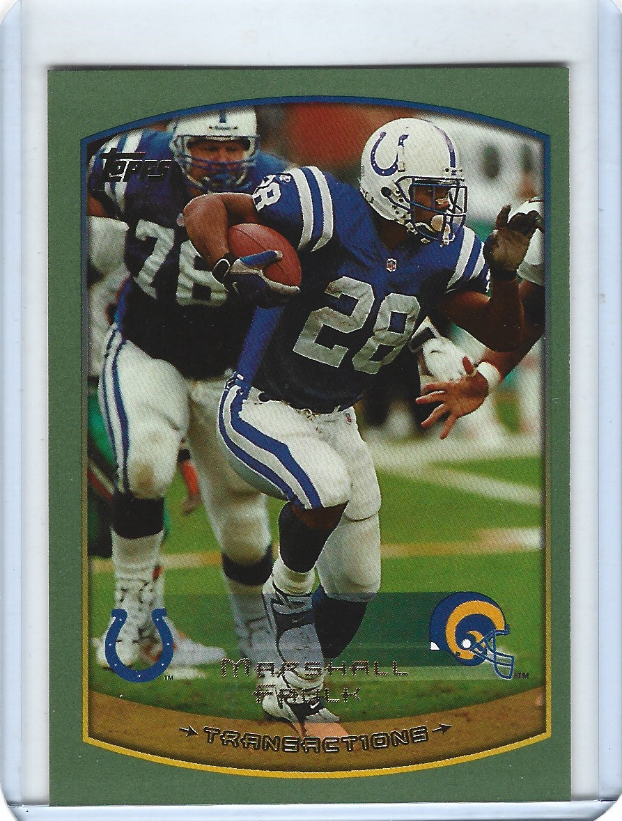 1999 Topps Singles W/RC’s 🏈🔥Set Break / You Pick🔥🏈 #’s 1 – 175