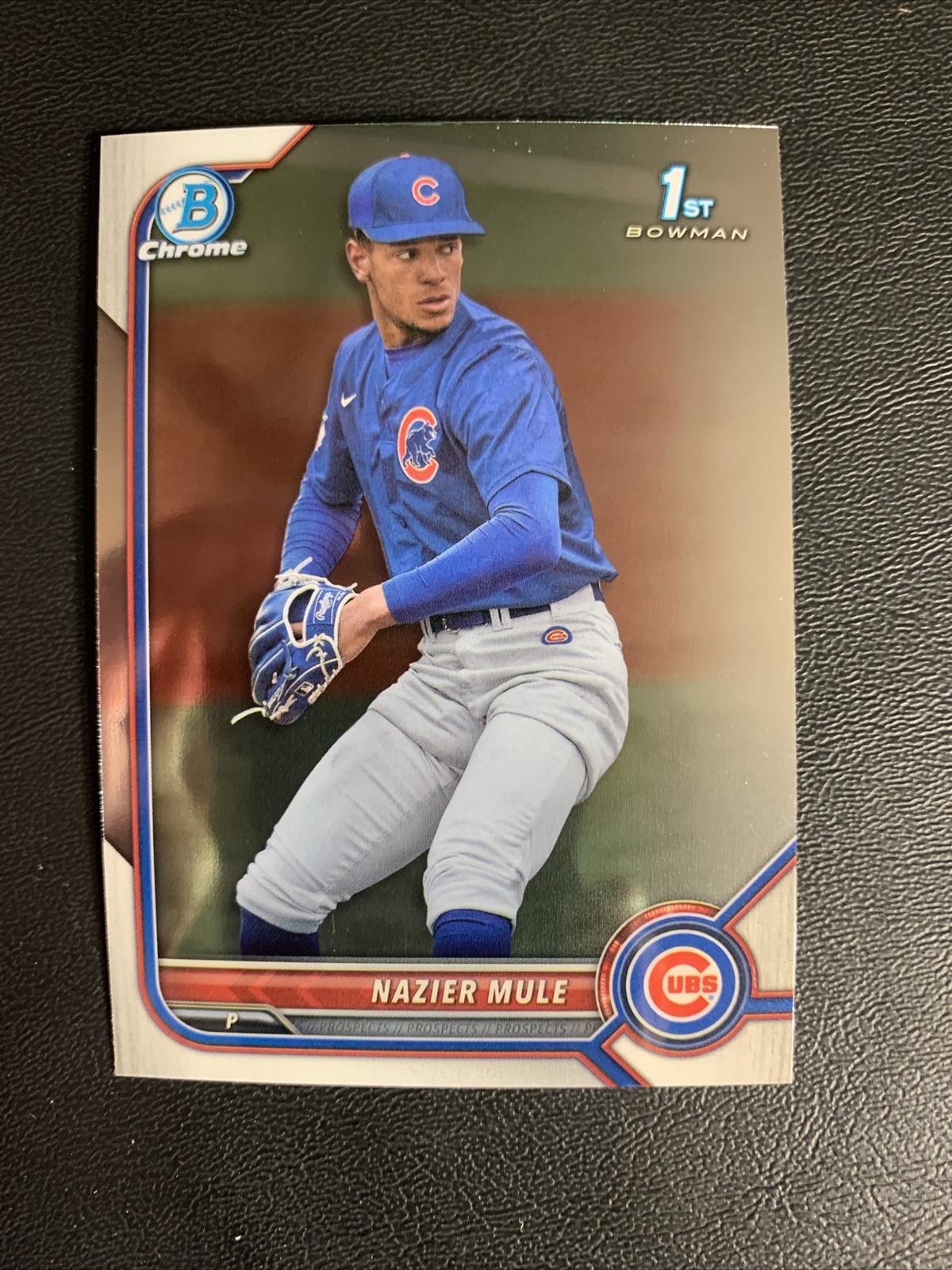 2022 Bowman Chrome Draft NAZIER MULE 1st Bowman Chicago Cubs #BDC-77