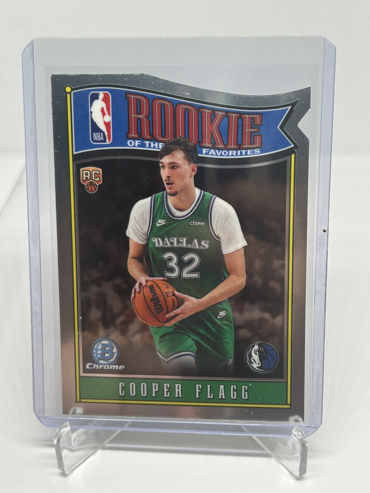 2025-26 Bowman Cooper Flagg RC Rookie Of The Year Favorites Refractor #RY-1