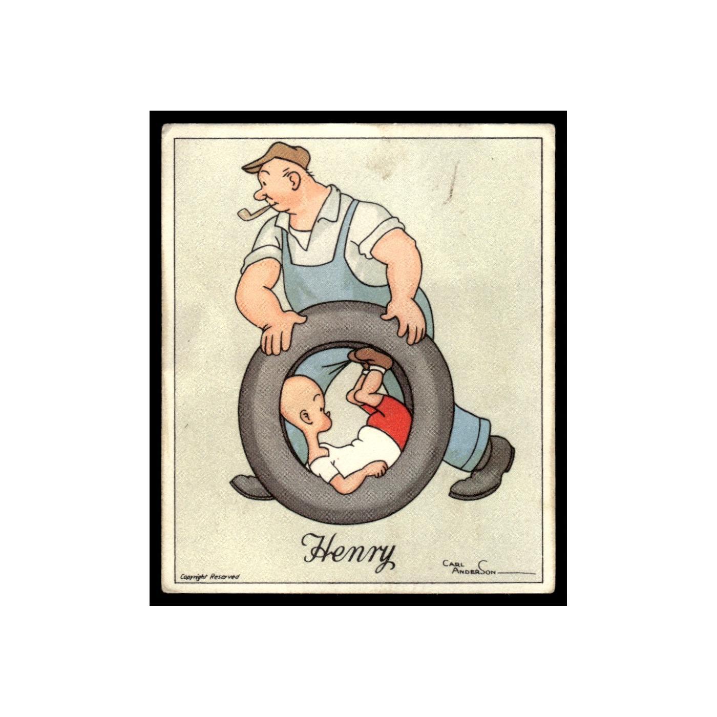 Henry 1935 Kensitas House Tobacco #nan Baseball Card VG
