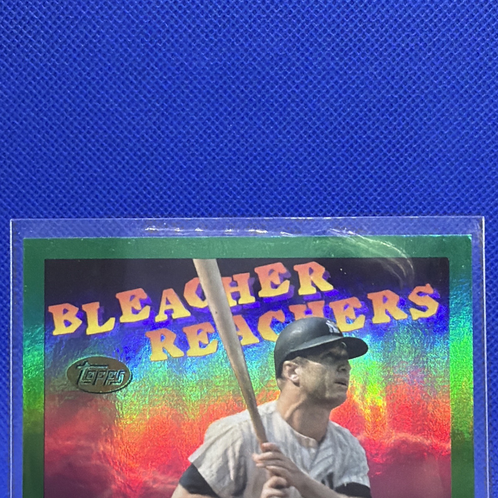 2025 Topps Update Series – Bleacher Reachers Mickey Mantle #BR-25 Green Foil /99