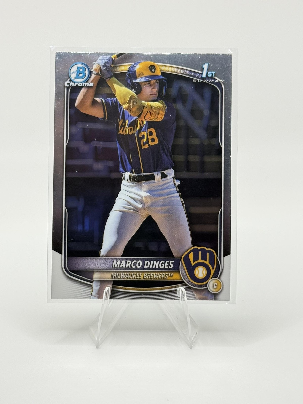 2025 Bowman Chrome #BCP-183 Marco Dinges Prospects