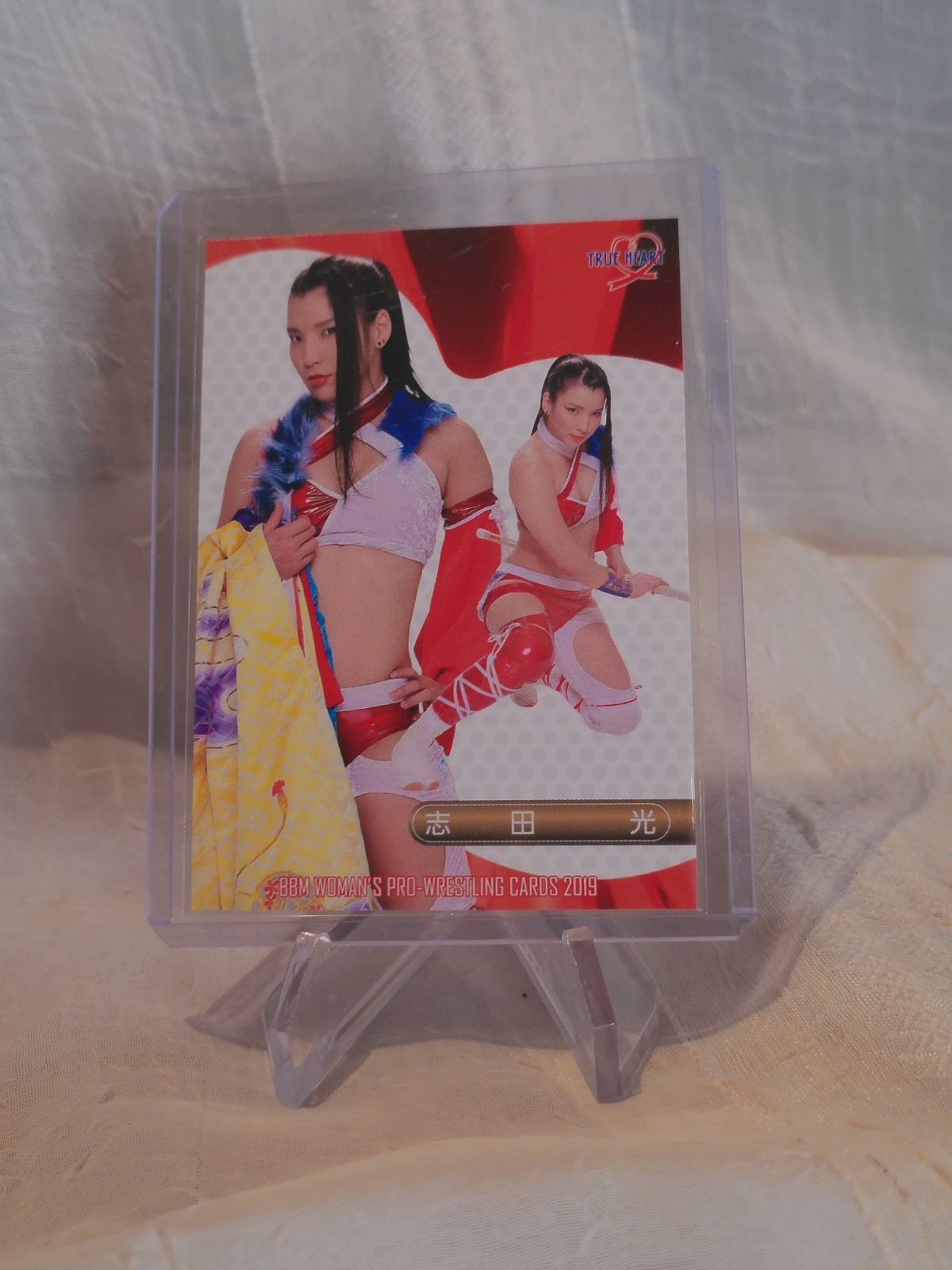 # 056 Hikaru Shida – 2019 BBM Women’s Pro-Wrestling Trading Card AEW