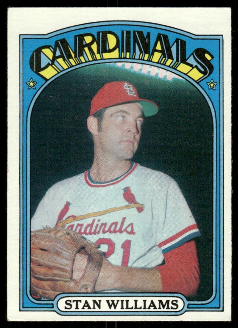 1972 Topps #9 Stan Williams – VG-EX