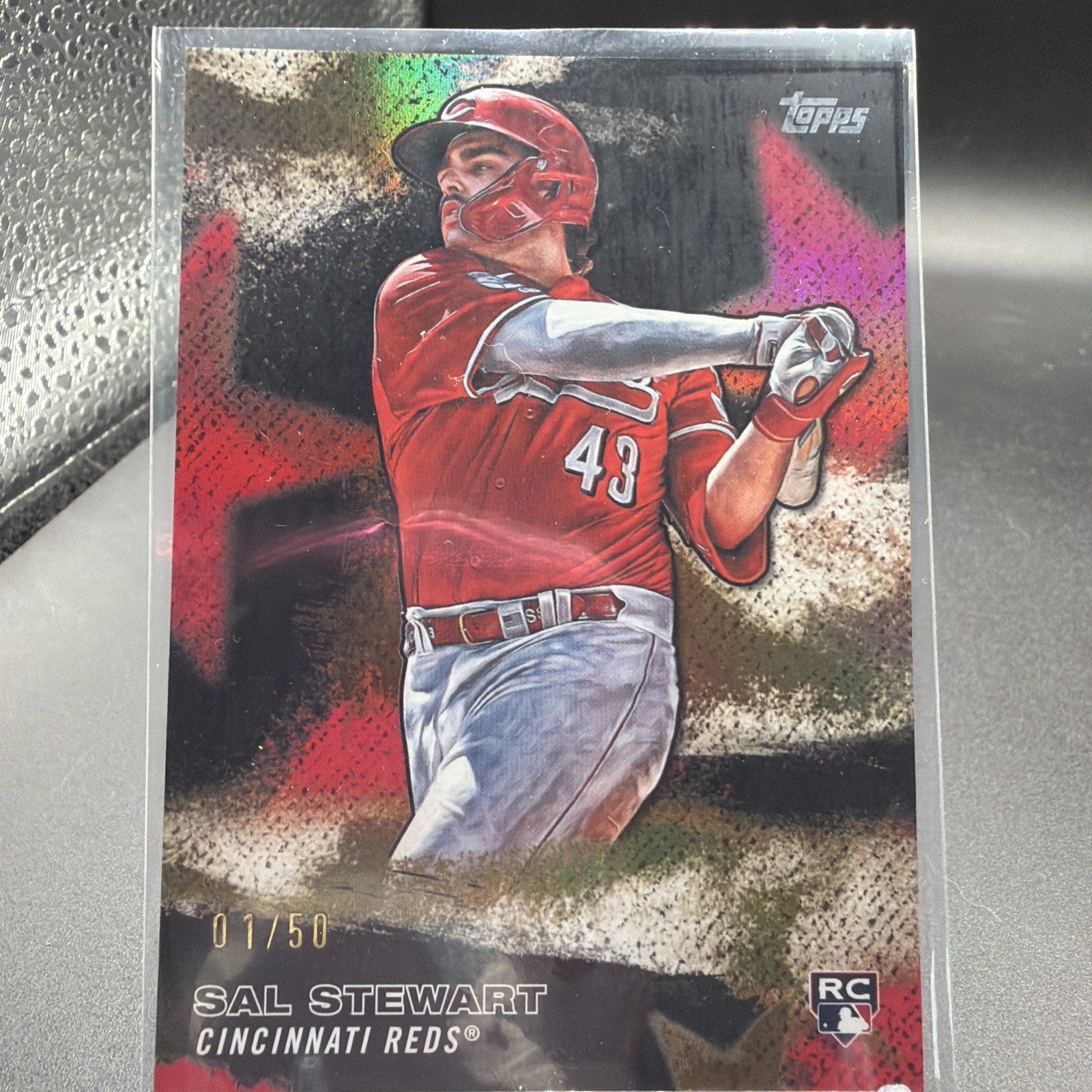2026 Topps Sal Stewart Stars Of MLB RC Gold 1/50 #SMLB-38 Reds
