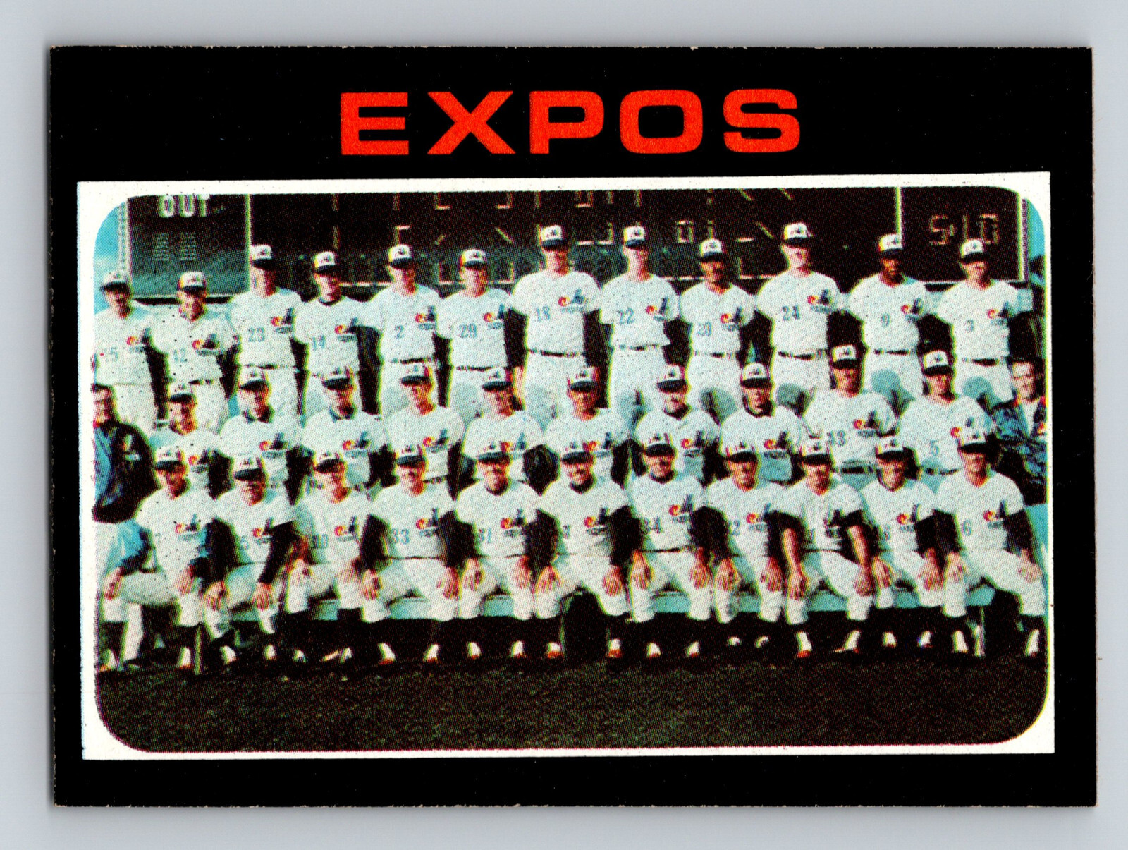 1970 Topps Montreal Expos Team Records #674 MLB Trading Card