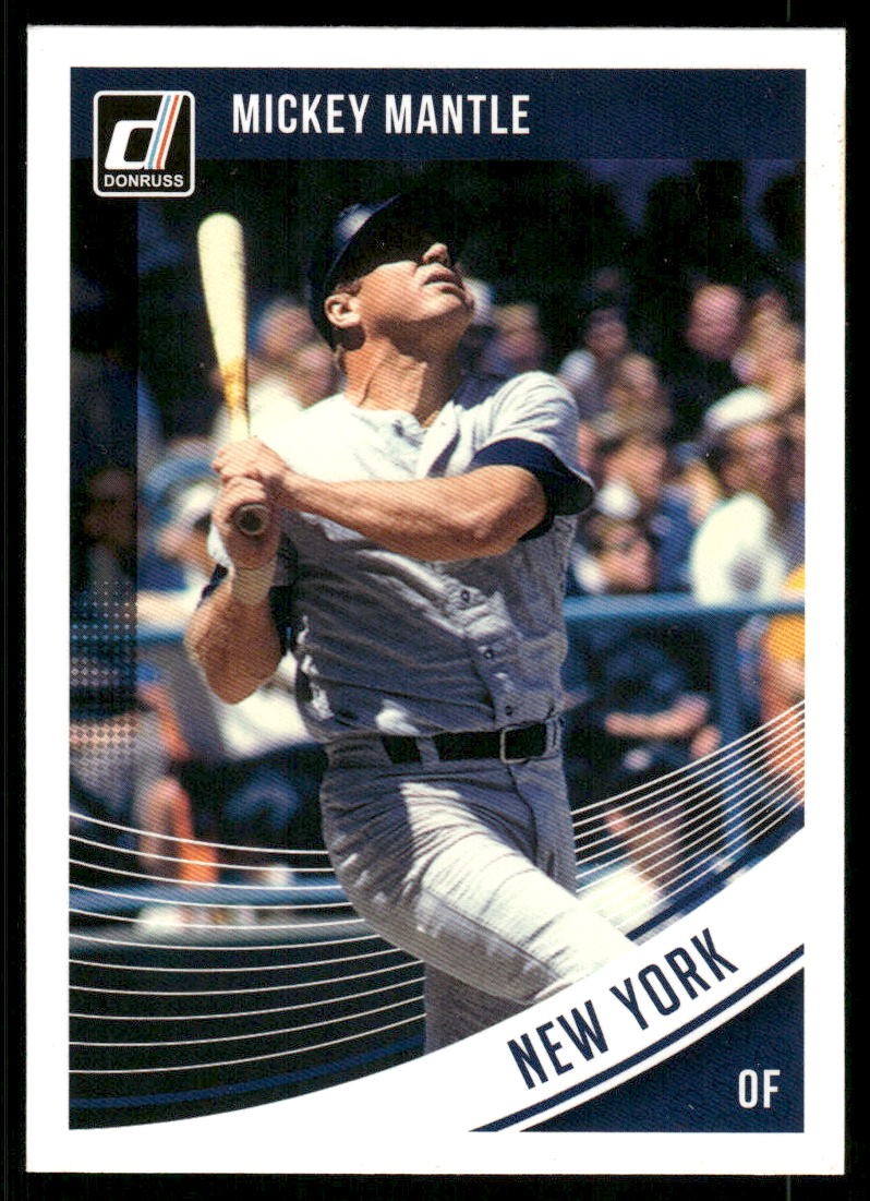 2018 Donruss Mickey Mantle #200 New York Yankees