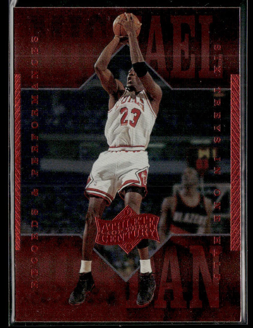 1999 Upper Deck Michael Jordan Athlete of the Century #35 Michael Jordan 3203A