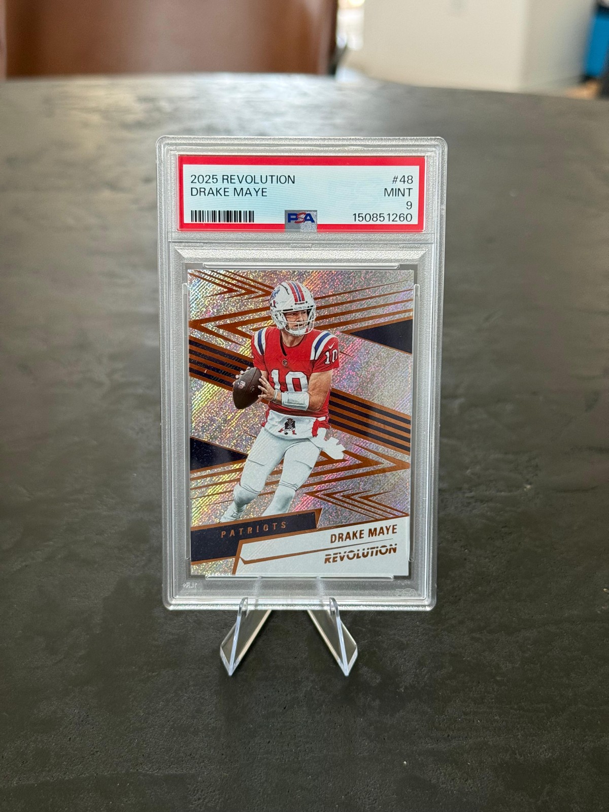 2025 Panini Revolution – Drake Maye #48 Psa 9 NM
