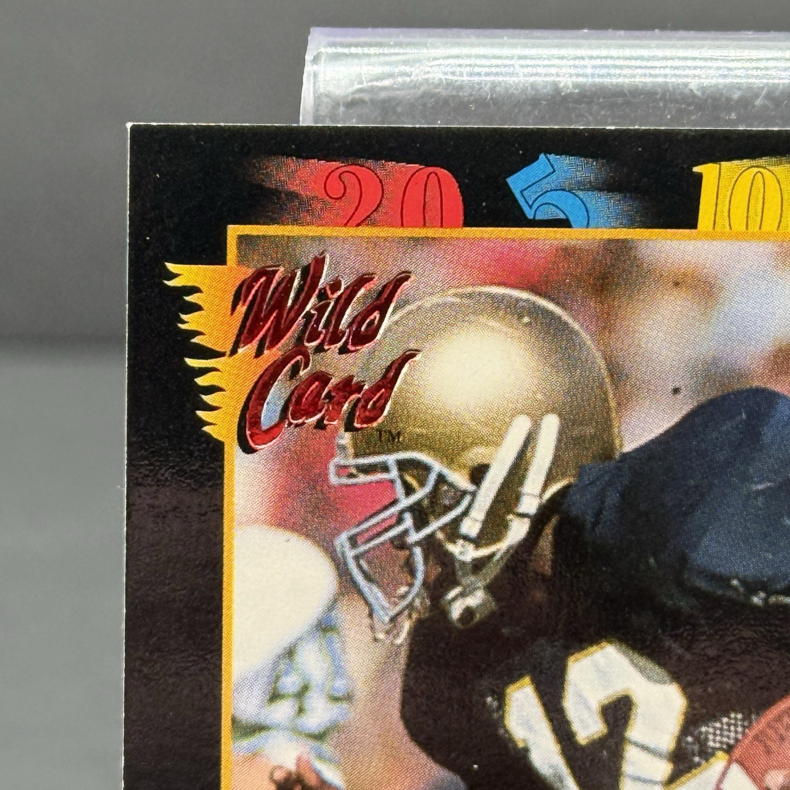 1991 Wild Card Draft Football Ricky Watters #56 (RC) Rookie 20 Stripe SPP