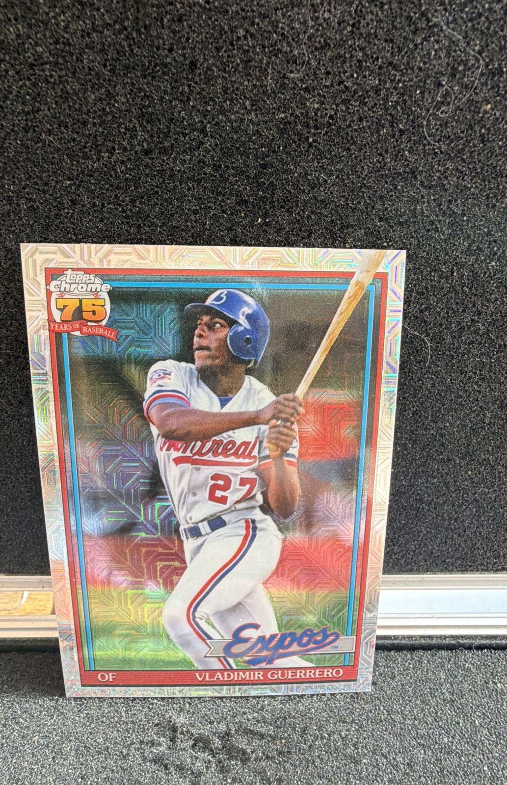 2026 Topps Series 1 – 1991 Topps Chrome Silver Pack Mojo Vladimir Guerrero 91C-9