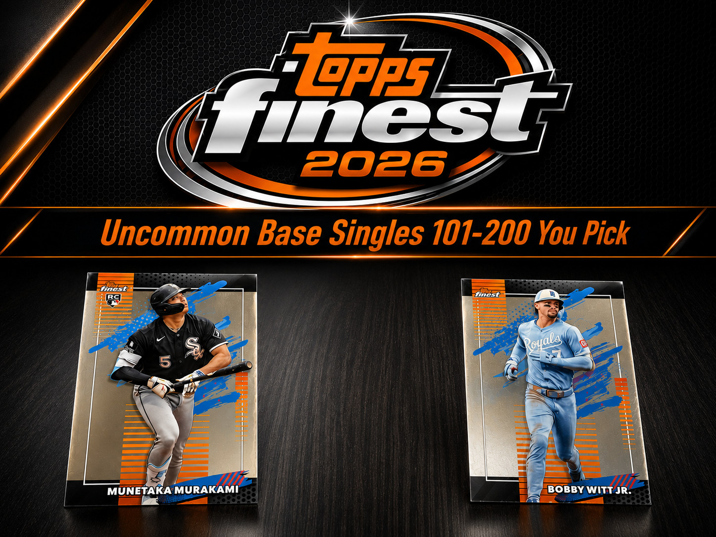 2026 Topps Finest Base Uncommon Singles 101-200 You Pick Complete Your Set