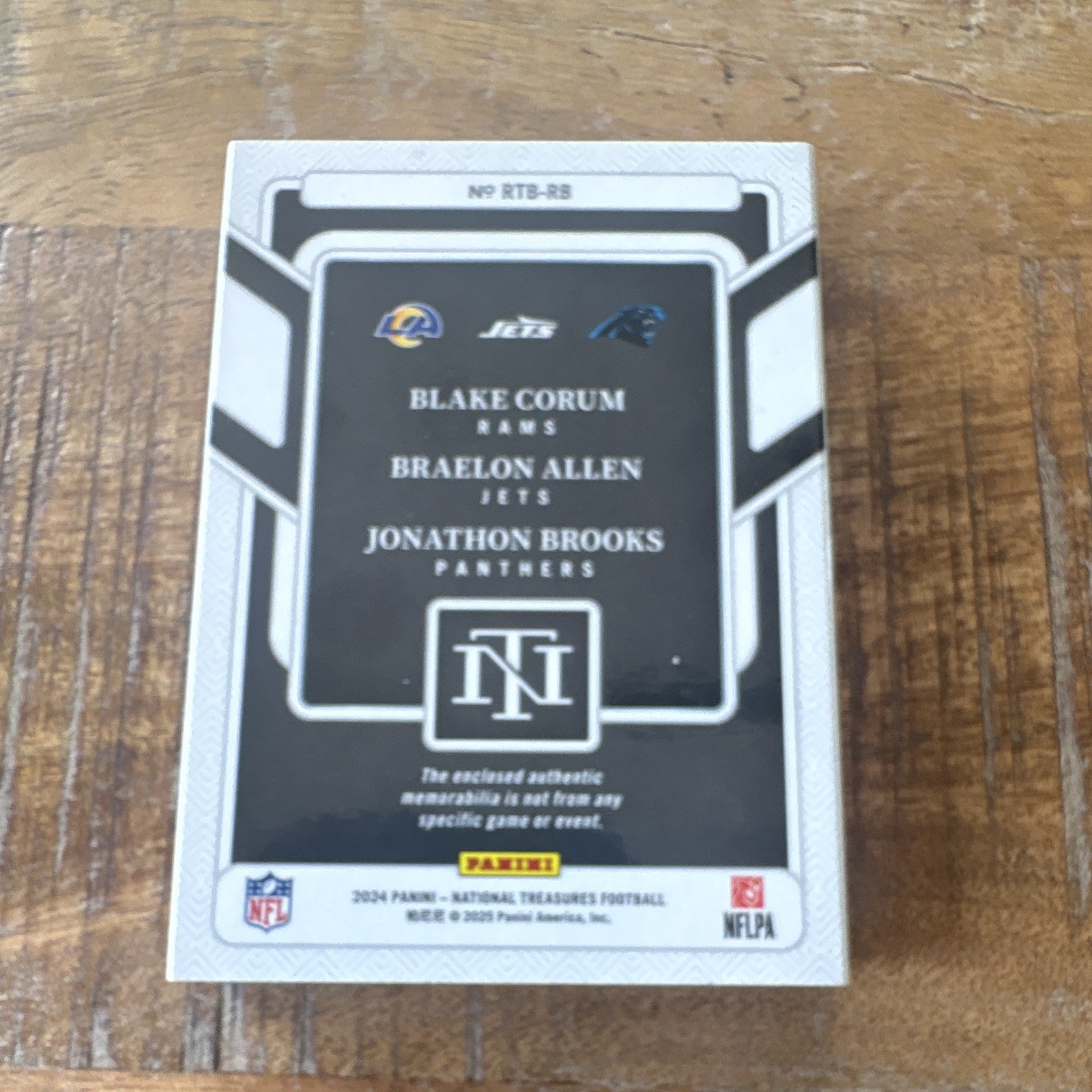 TRIPLE RC LAUNDRY TAG BOOKLET /3! Blake Corum, Braelon Allen And Jonathan Brooks