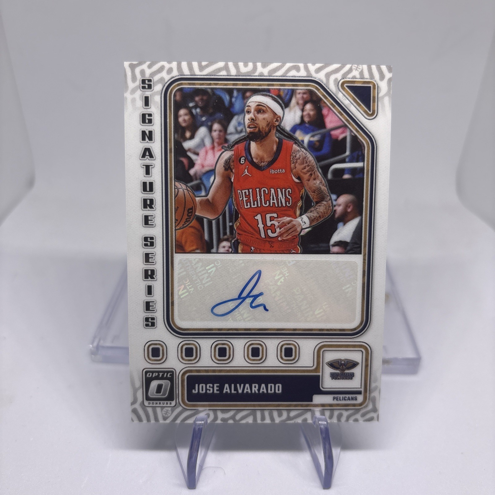 2023-24 Panini Donruss Optic Signature Series Jose Alvarado Auto #SS-ALV
