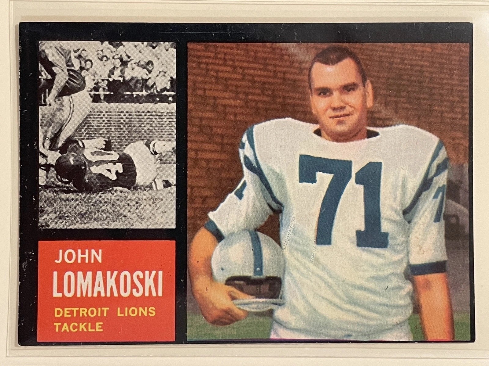 1962 Topps – John Lomakoski #61 (RC)