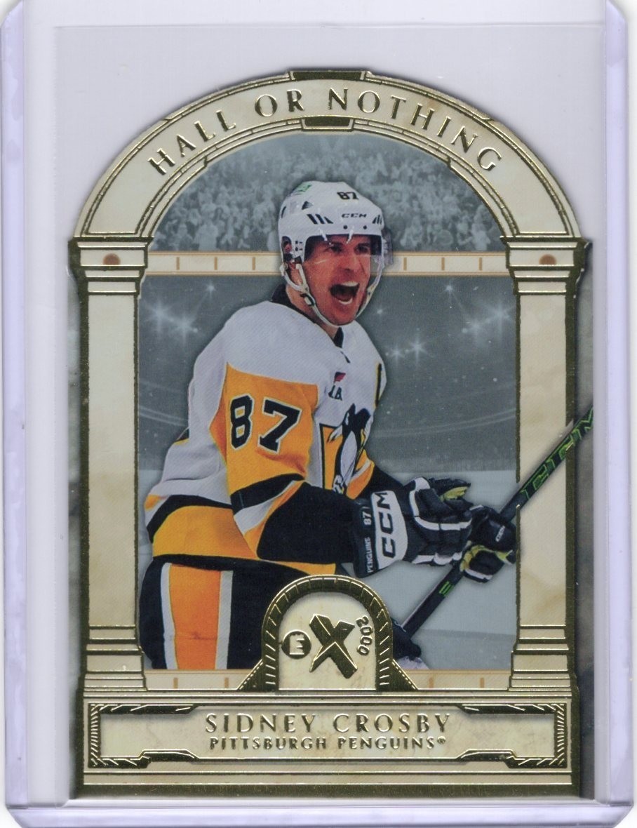 2023-24 SKYBOX E-X 2000 HALL OR NOTHING #HN-2 PENGUINS – SIDNEY CROSBY