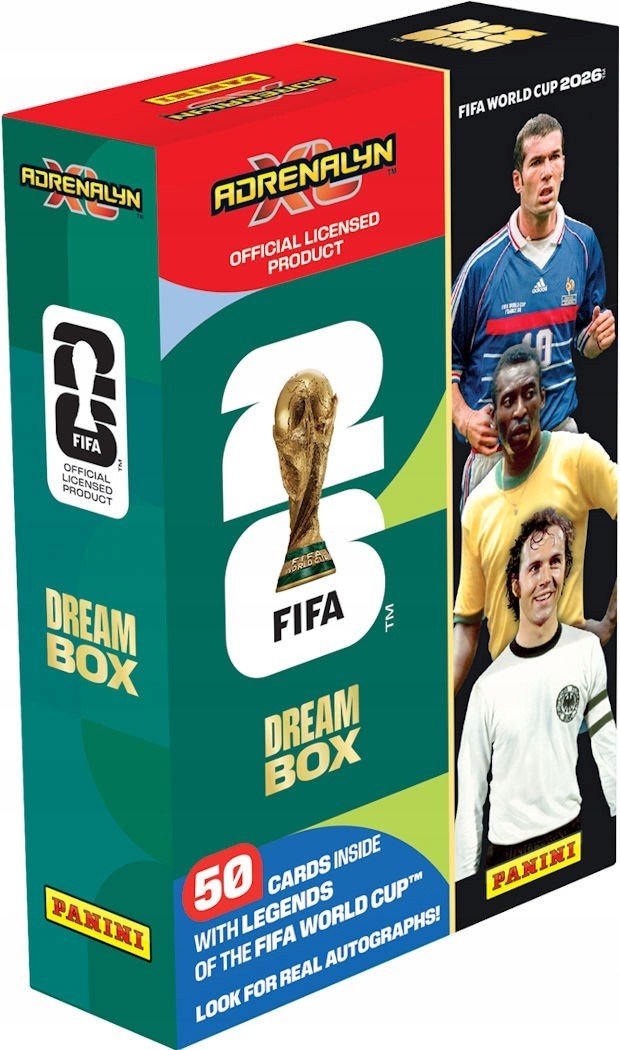 PANINI Adrenalyn XL FIFA WORLD CUP 2026 DREAM BOX Legends Master Momentum Pele