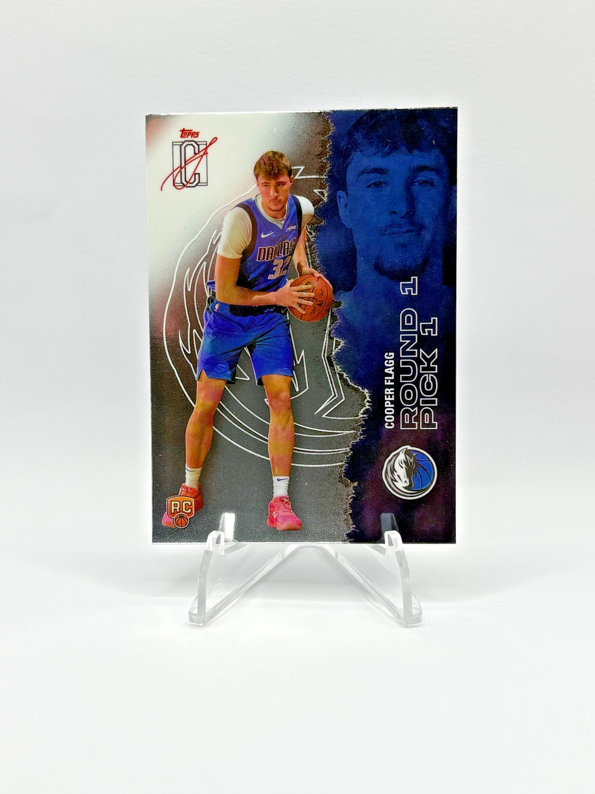 Cooper Flagg 2026 Topps Signature Series Chrome Rookie Card (RC) – ROY
