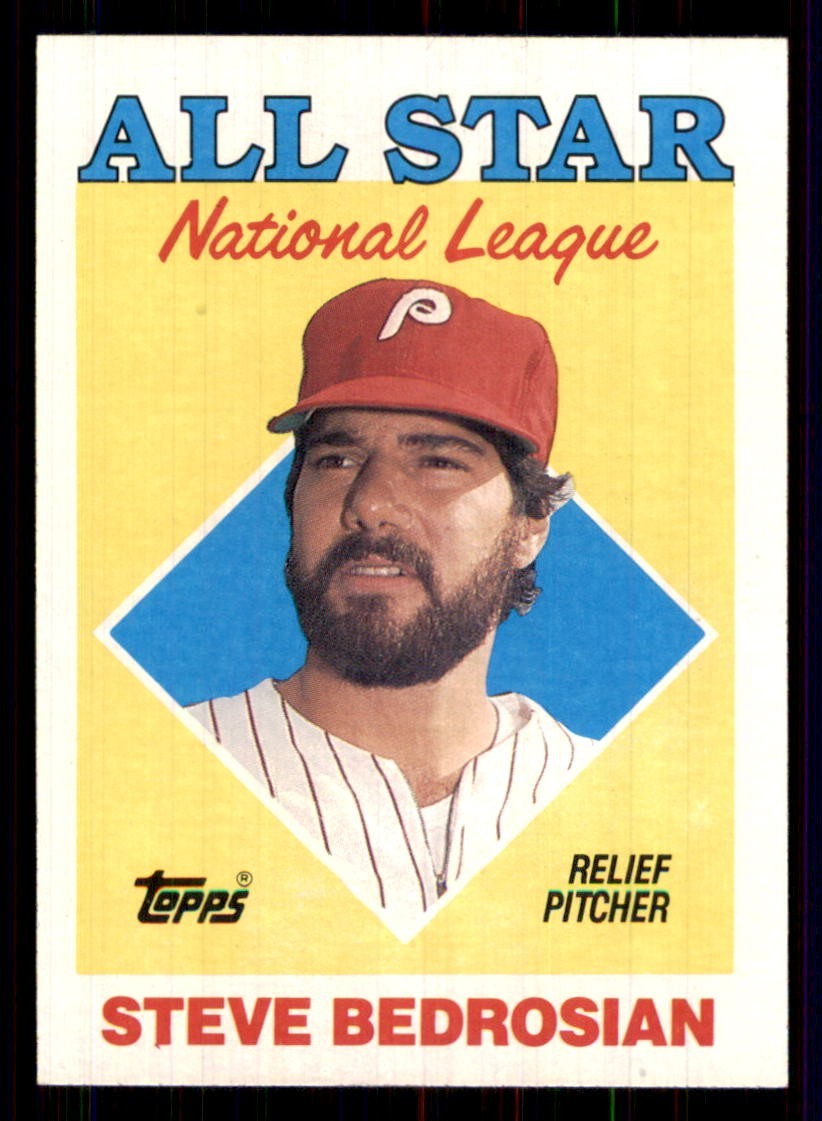 1988 Topps #407 Steve Bedrosian Philadelphia Phillies