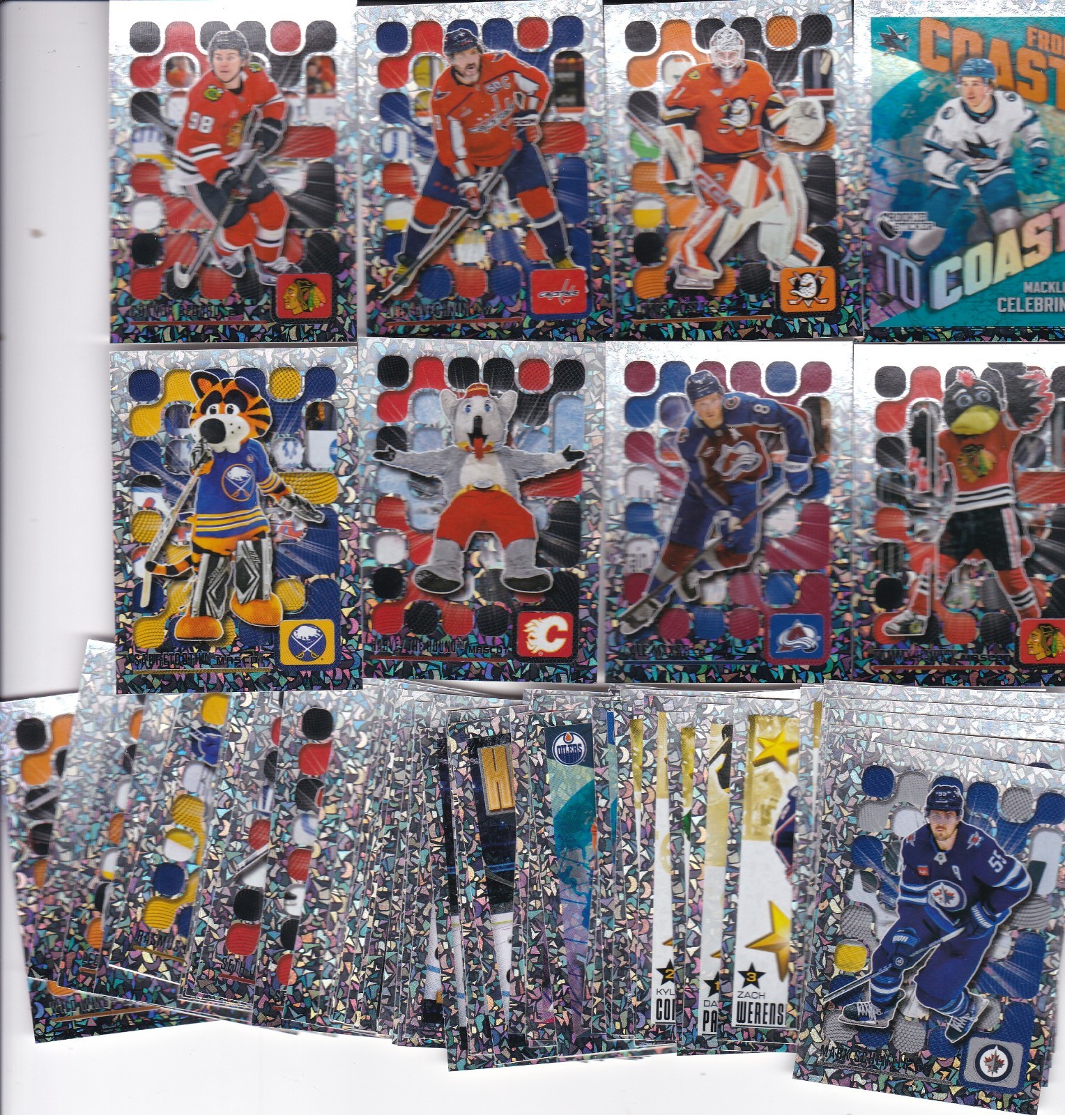 2025-26 Topps NHL Sticker Collection Foils -FINISH YOUR SET -YOU PICK