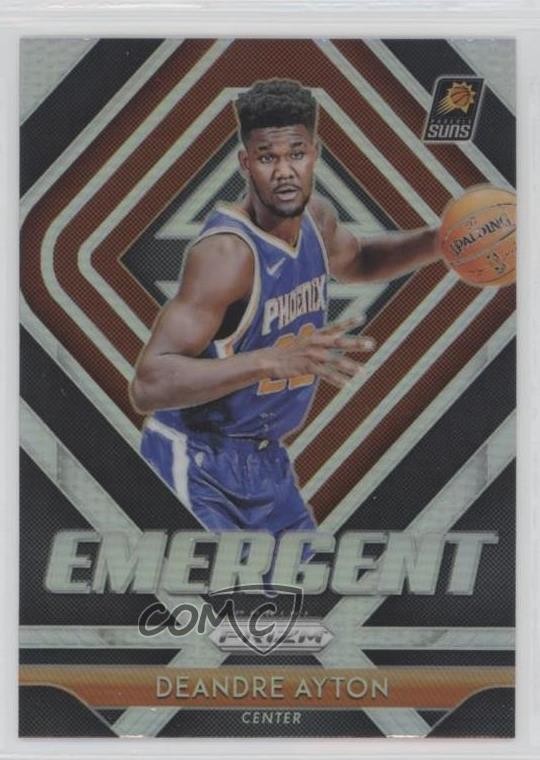 2018-19 Panini Prizm Emergent Silver Prizm DeAndre Ayton #1 Rookie RC 11qd