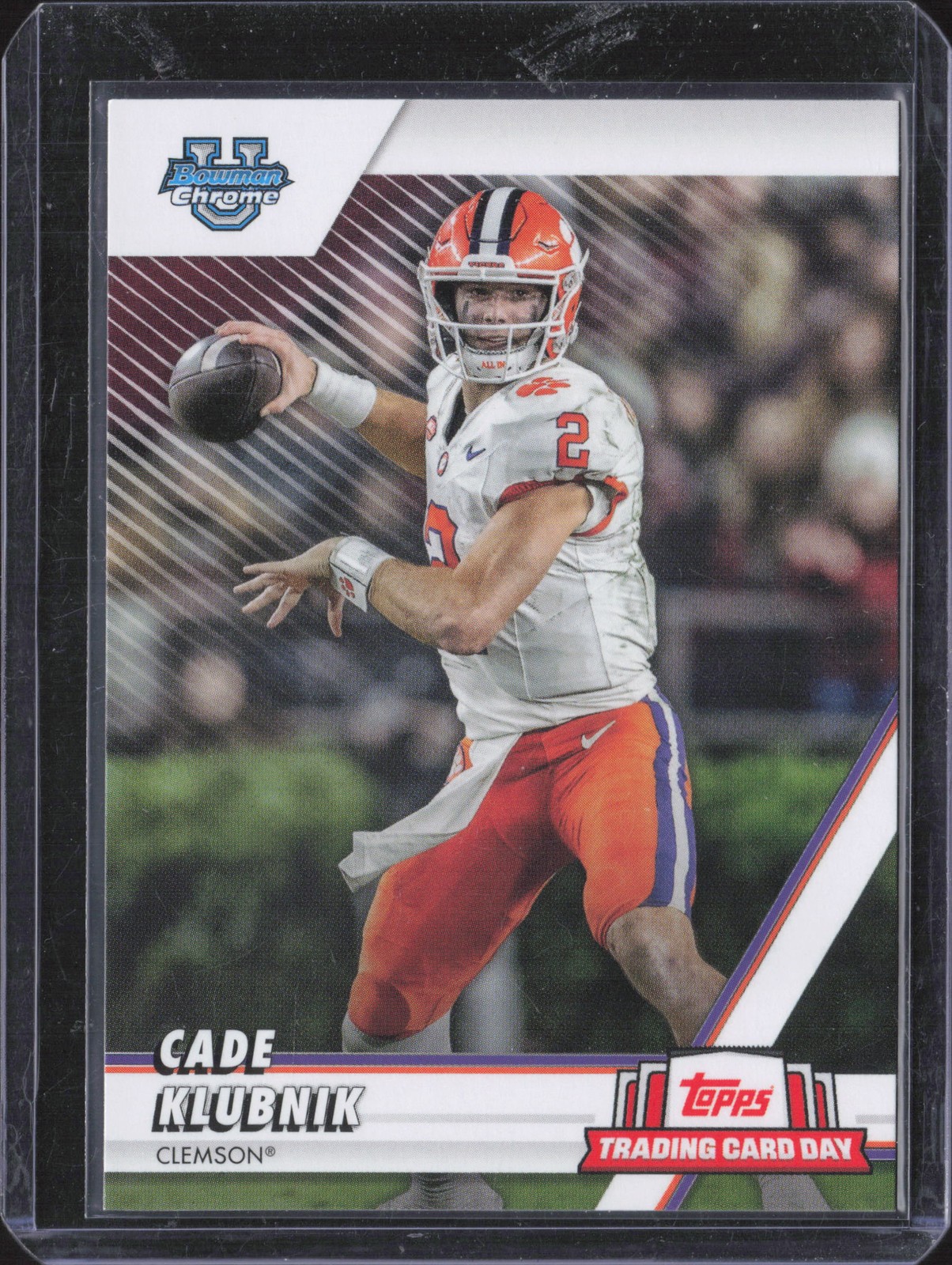 2024 Topps Bowman U Trading Card Day CADE KLUBNIK #NTCD-BF14 EX
