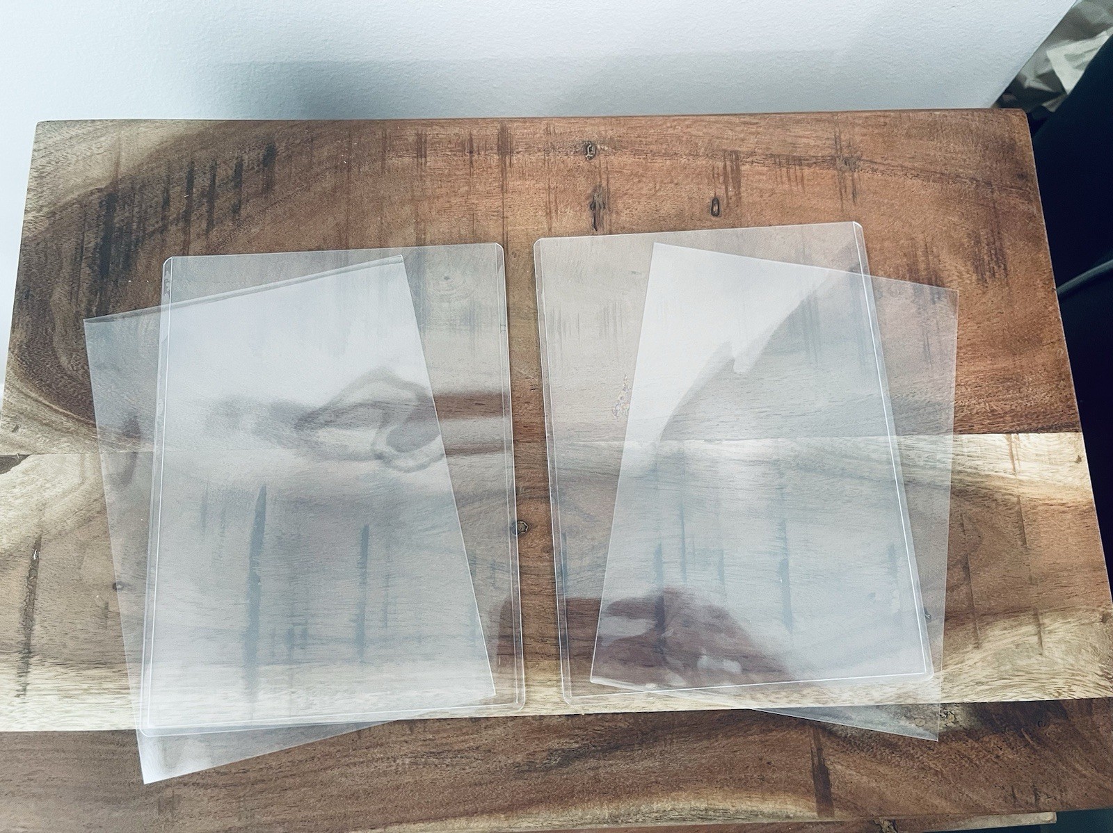 (2) 5×7 Top Loaders / Sleeves for Jumbo, Downtown, Oversized, & Box Loader Cards