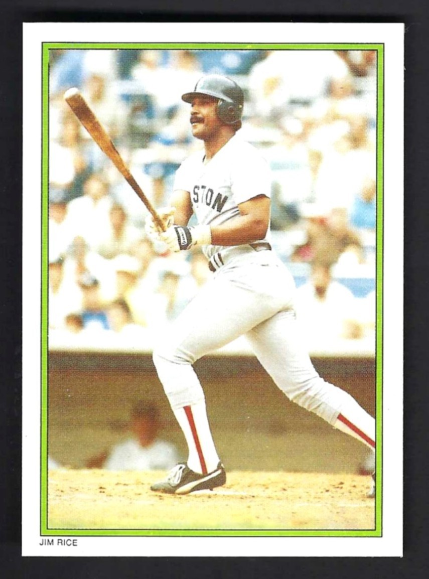 1986 Topps Glossy All Star Collector’s Edition #36 Jim Rice MINT