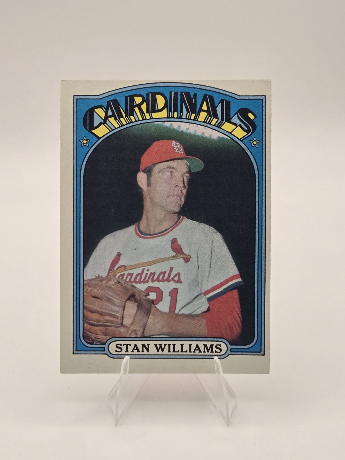 1972 Topps #9 Stan Williams St. Louis Cardinals EX+ *Set Break*