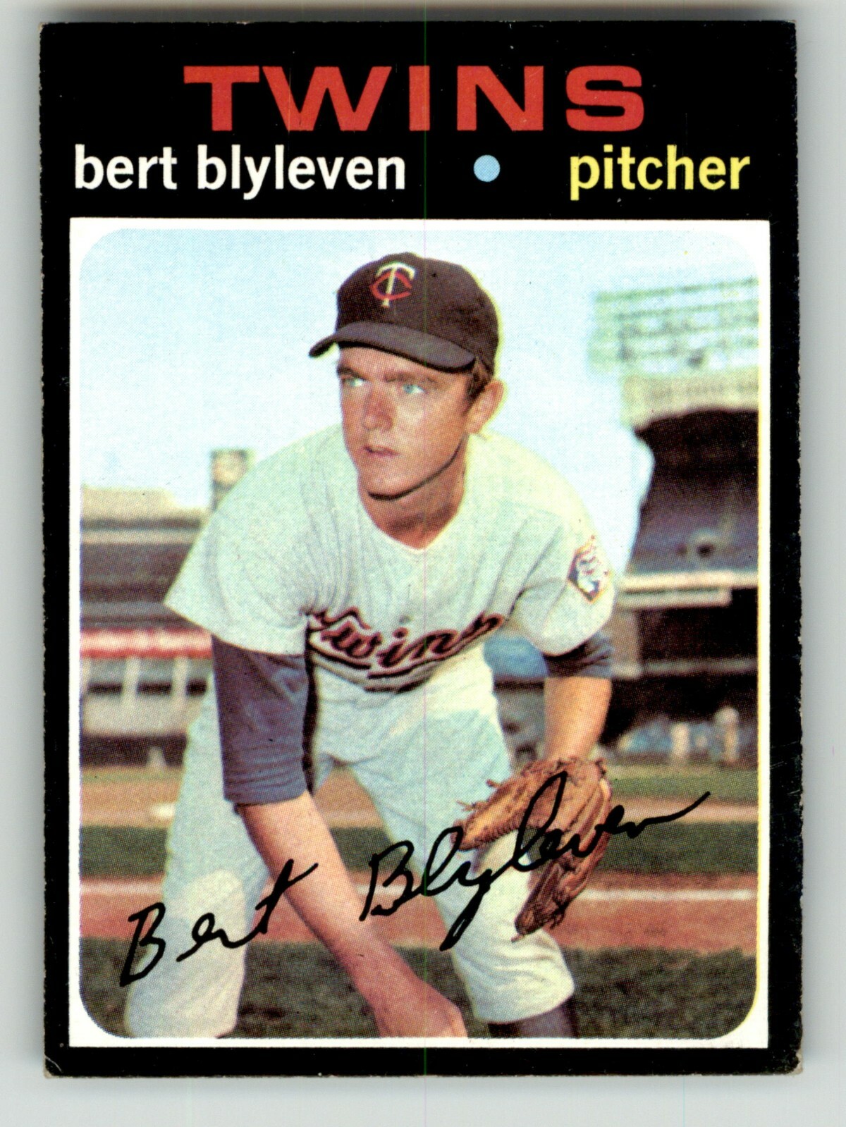 1971 TOPPS BASEBALL # 1 TO # 200 SEE DROP DOWN MENU FOR CARD YOU WILL RECEIVE.