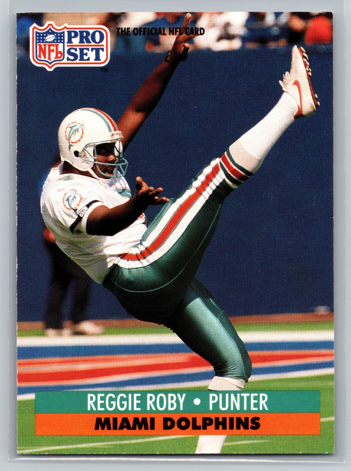 1991 Pro Set – Reggie Roby #832