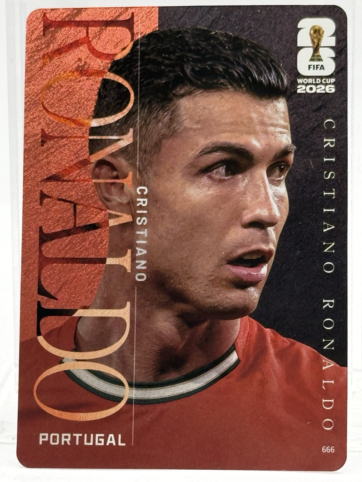 2026 Panini FIFA World Cup #666 CRISTIANO RONALDO (Portugal)