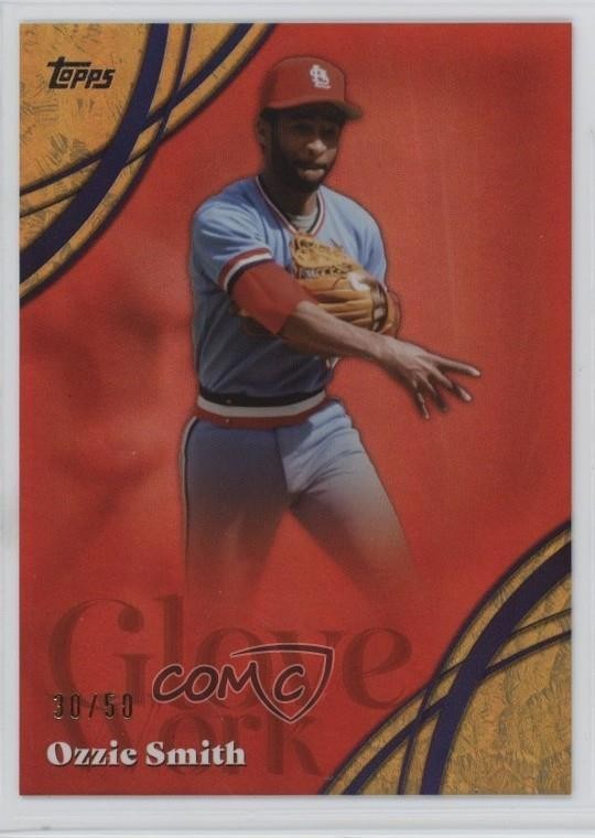 2026 Topps Series 2 Glove Work Gold Foil 30/50 Ozzie Smith #GW-1 HOF 1q9u