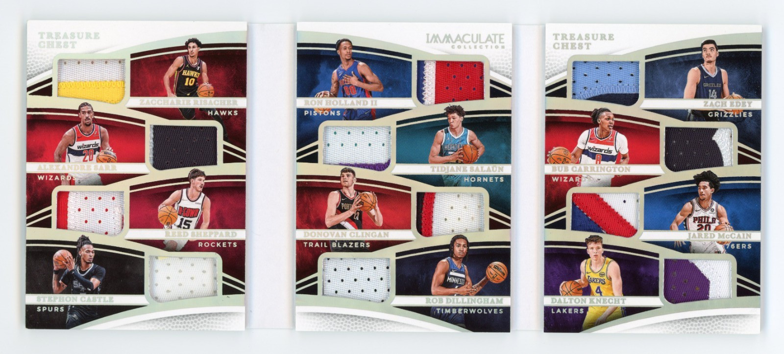 2024-25 IMMACULATE TREASURE CHEST BOOKLET RC PATCHES CASTLE MCCAIN # 1/25 SP