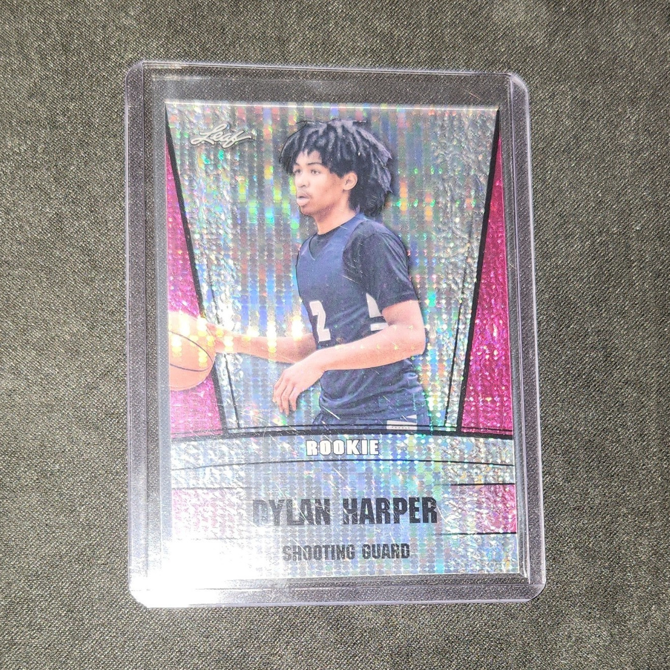 Leaf 2023 Dylan Harper Rookie 1/10 Serial #RS-21 NCAA Basketball Card 1/10
