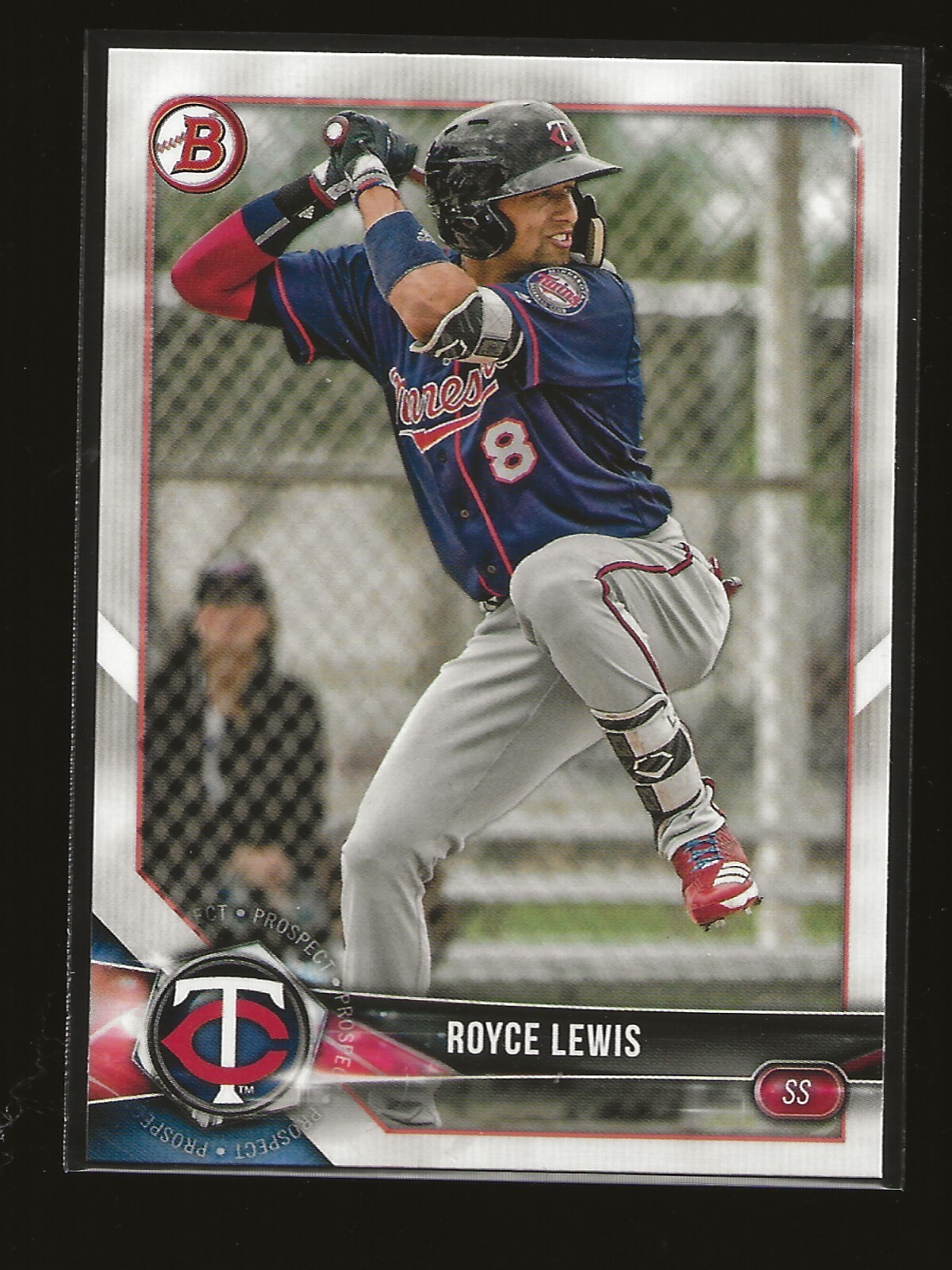 2018 Bowman Draft Royce Lewis Minnesota Twins (#BD-87)