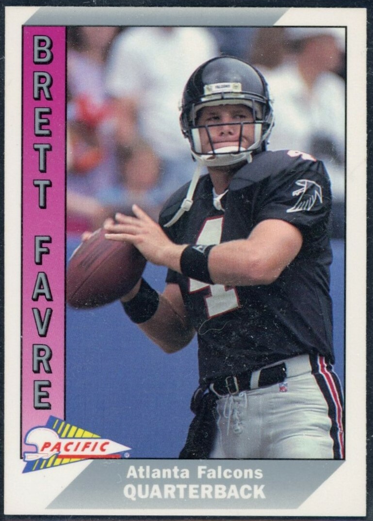1991 Pacific Brett Favre RC Rookie Card straight from pack NM-MT+ or Mint