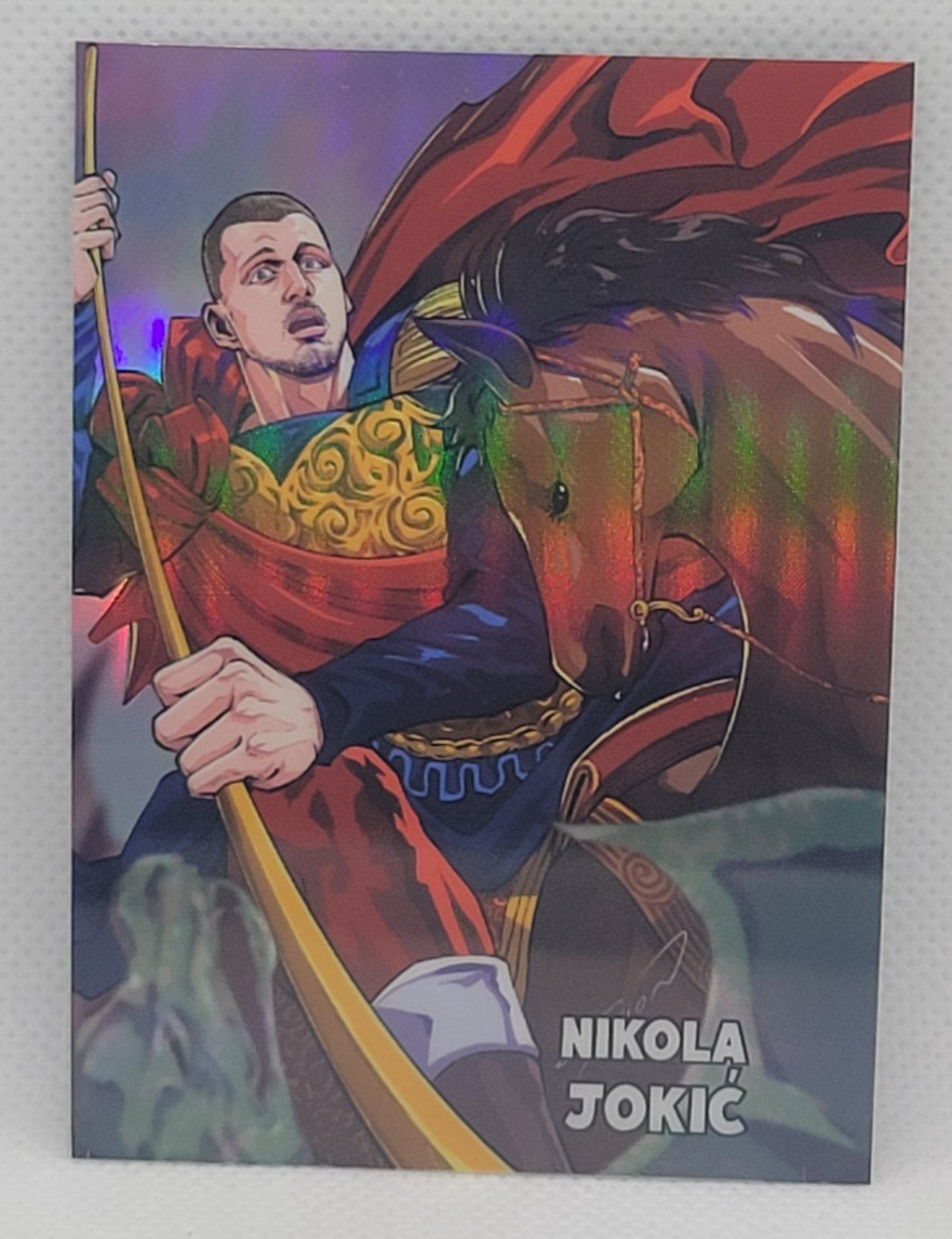2026 Leaf Nikola Jokic Anime Nation OVA OVA-6 Artist Shion Minabe