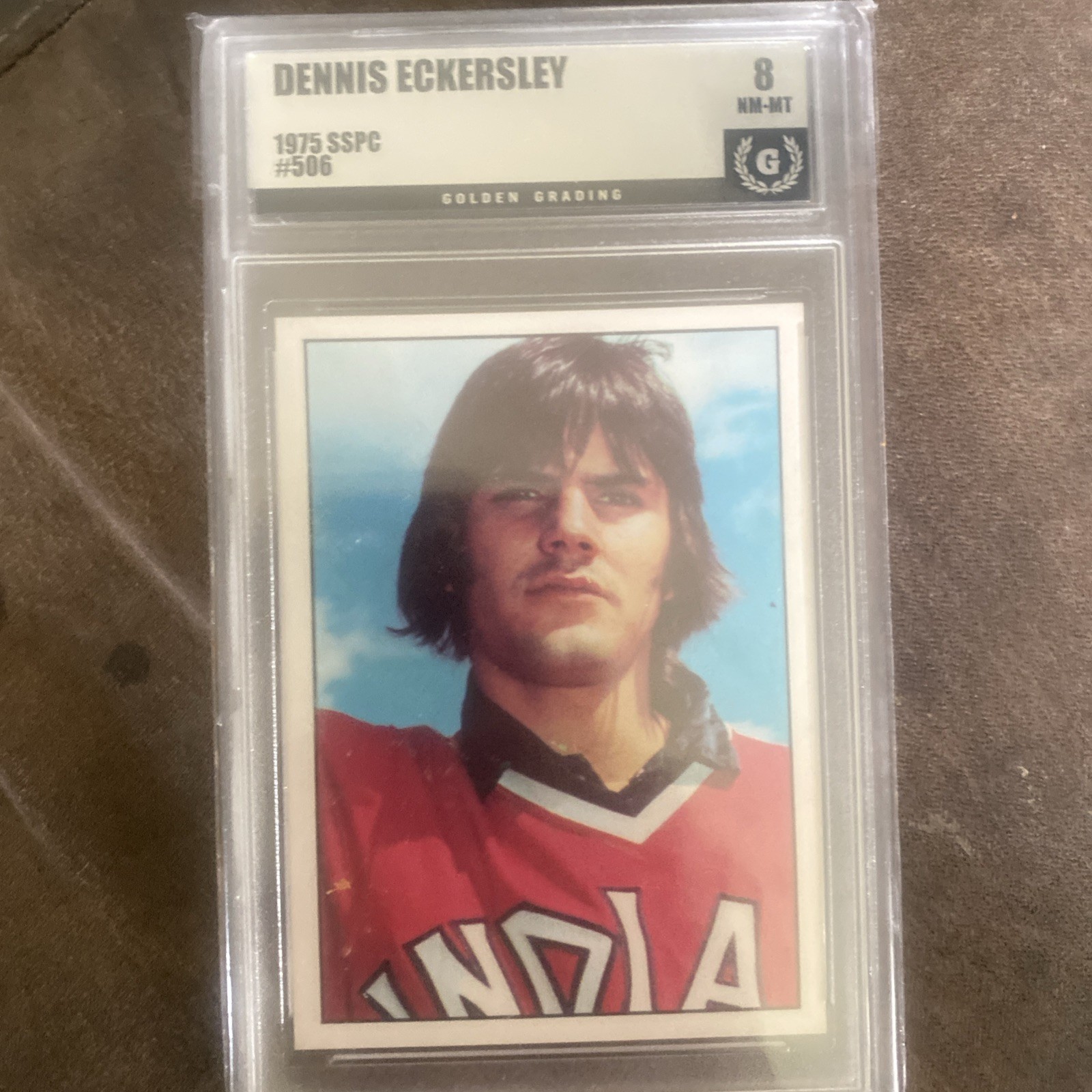 SSPC 1975 Dennis Eckersley #506 Cleveland Indians 8