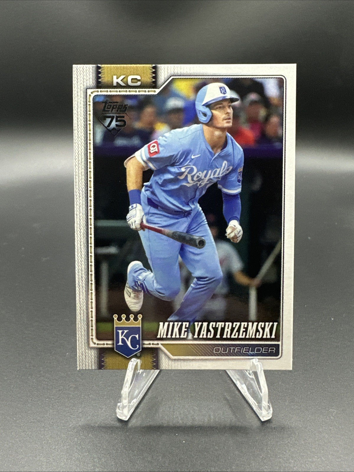 2026 Topps Series 1 Mike Yastrzemski #242 Kansas City Royals