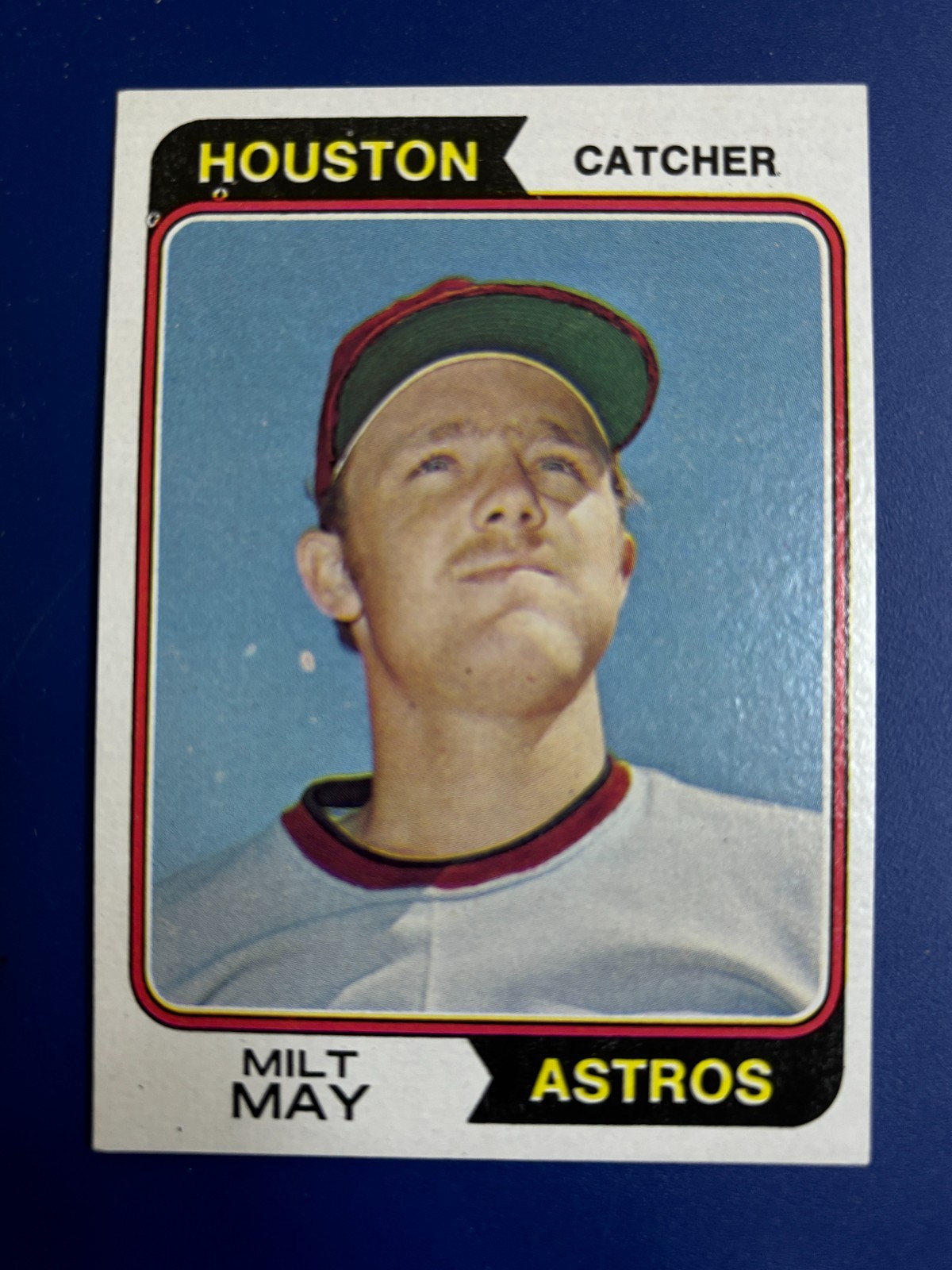 ⚾ 1974 Topps Baseball Base Card #293 Milt MAY – EXMT or better (1) ⚾