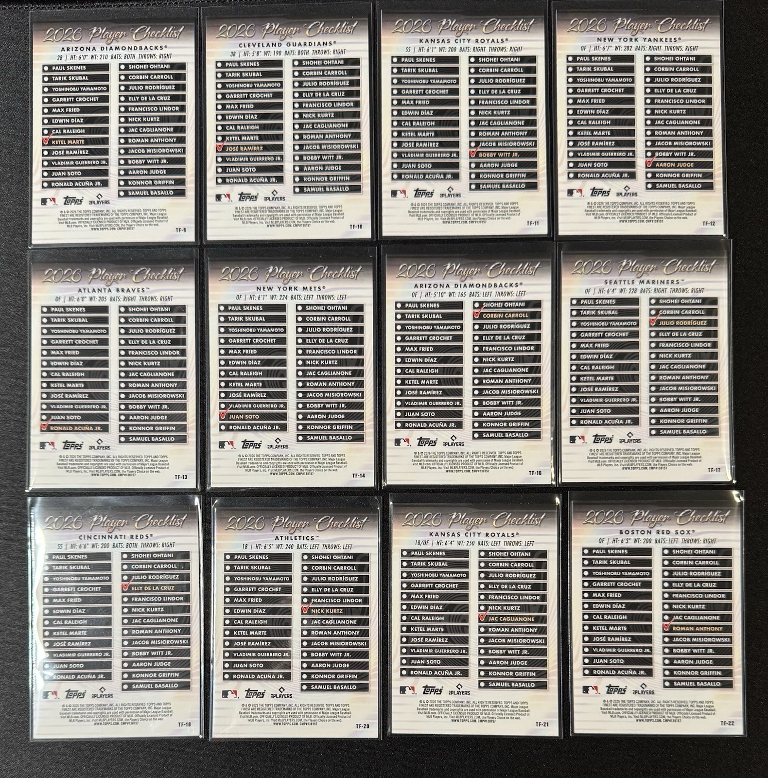 2026 Topps Finest Baseball – Inserts (You Pick) Multi-Buy Discounts