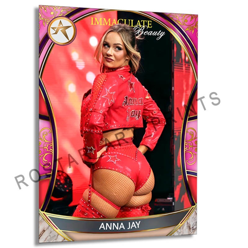 ANNA JAY Wrestler Beauty Card GOF Rostar CUSTOM SP Card AJY4