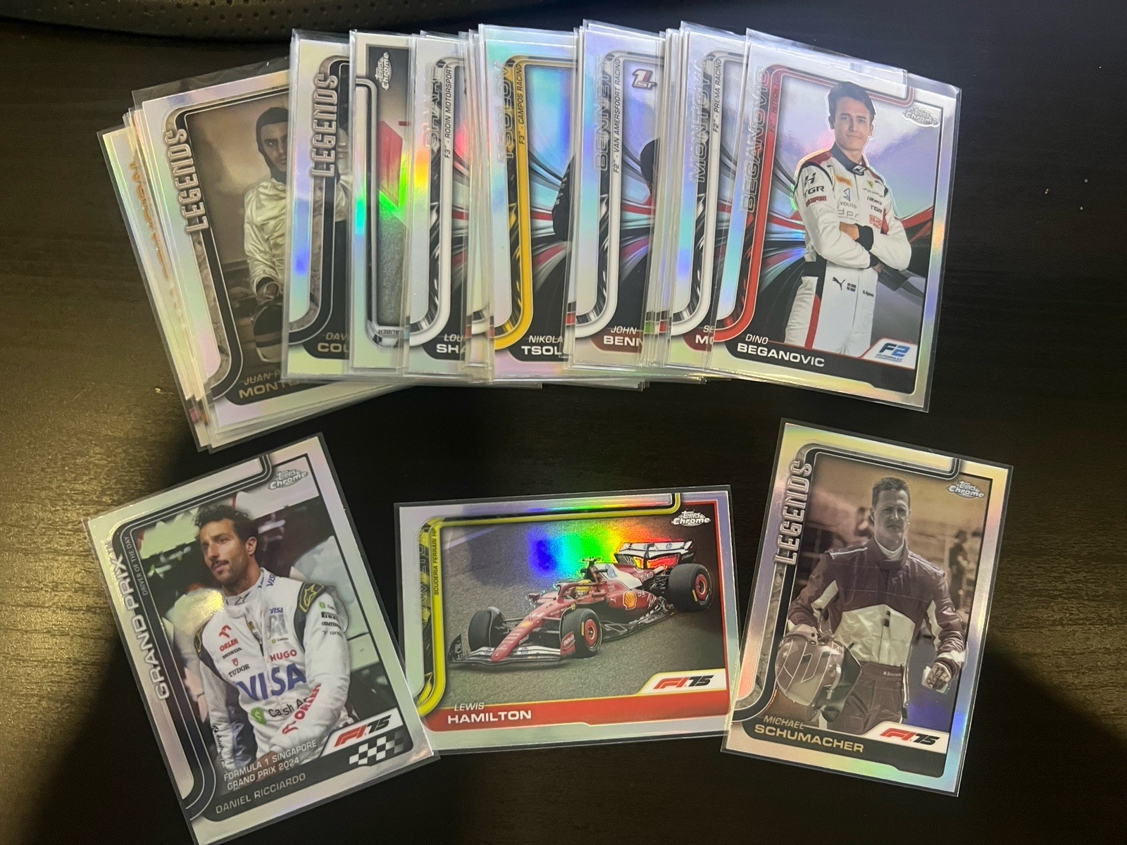 2025 Topps Chrome F1 Refractors – Complete Your Set!!