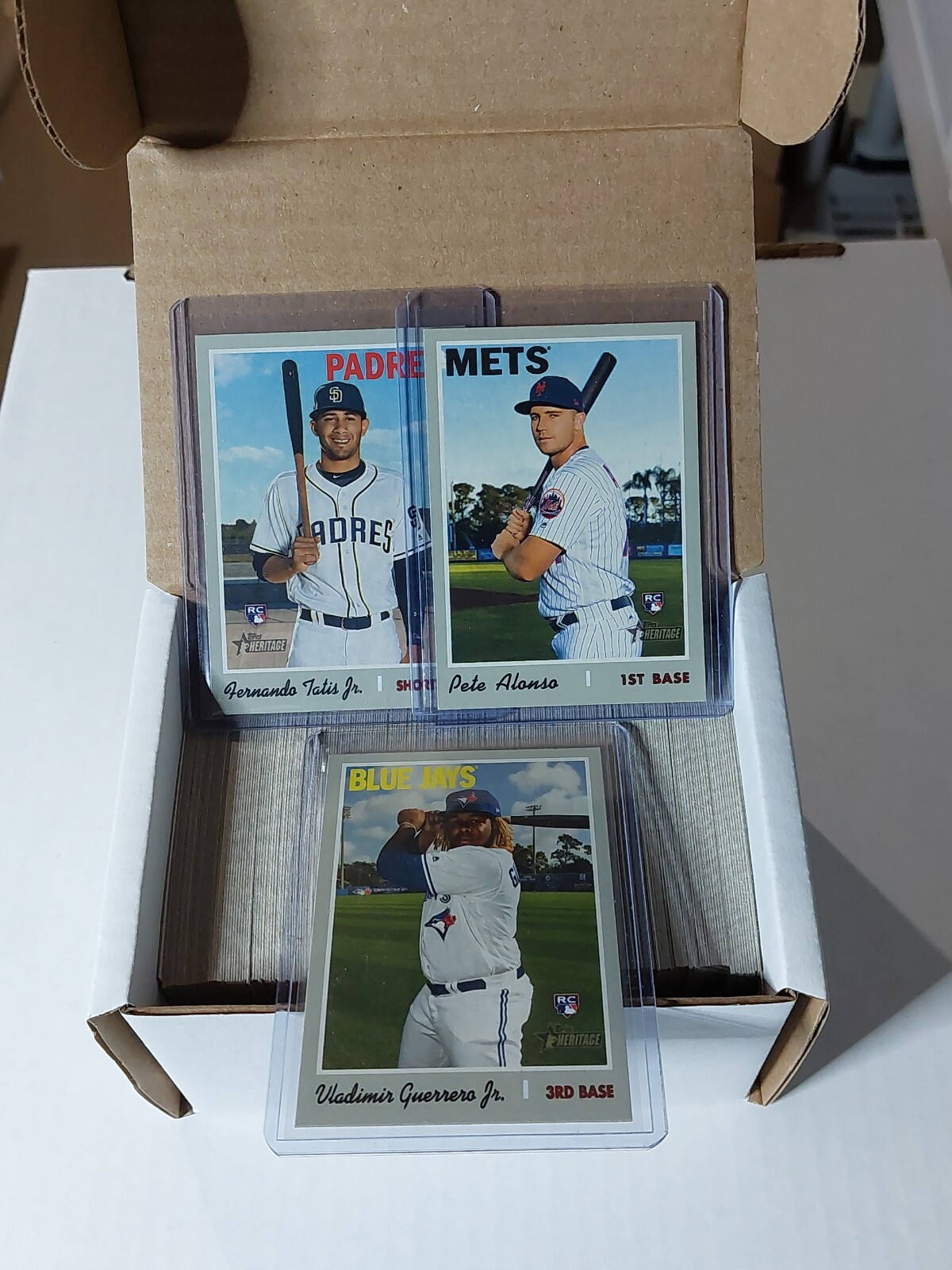2019 Topps Heritage High Number Complete Set #501-700 Tatis Guerrero Jr Alonso