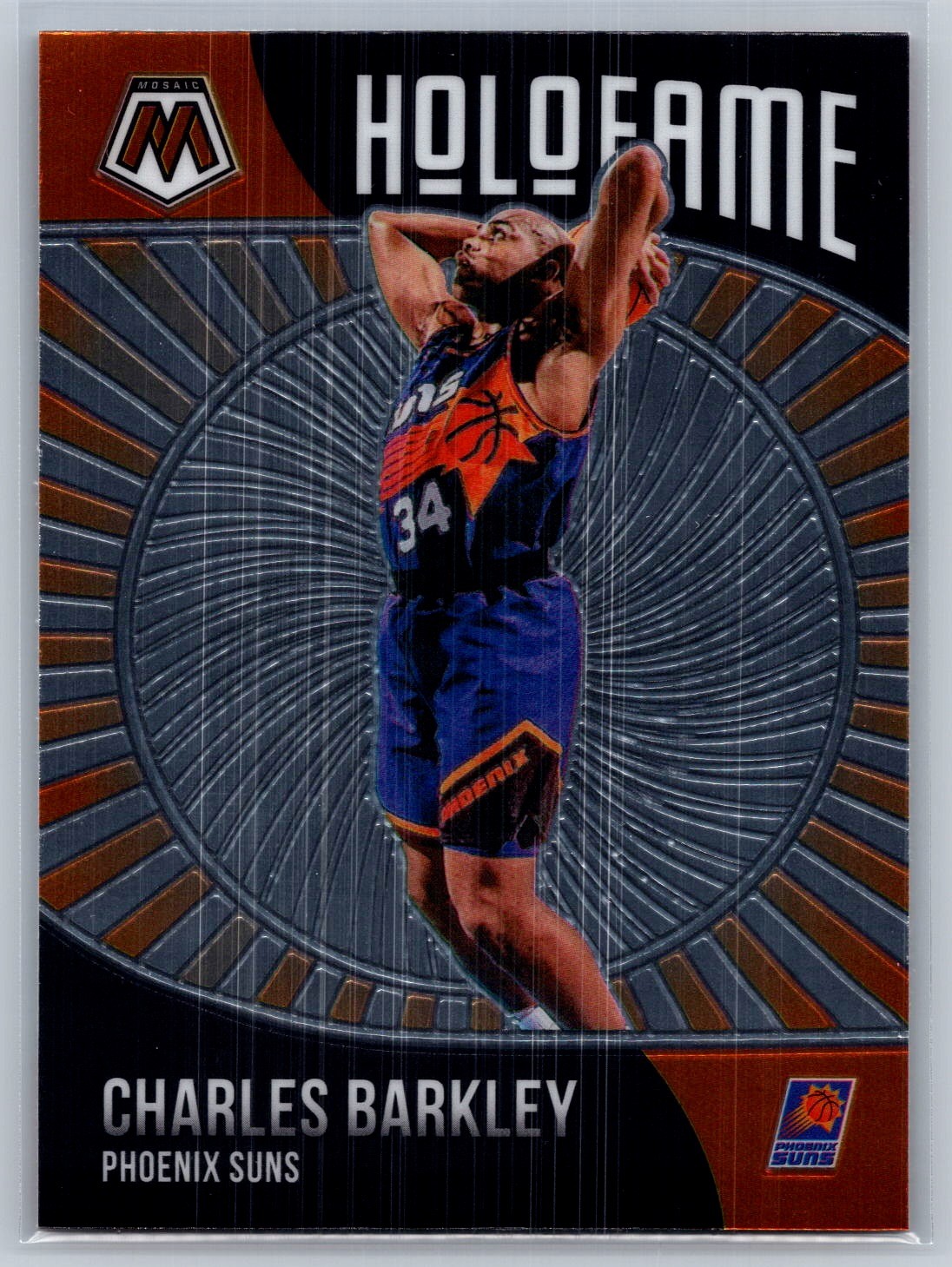 Charles Barkley 2020-21 Panini Mosaic #2 HoloFame
