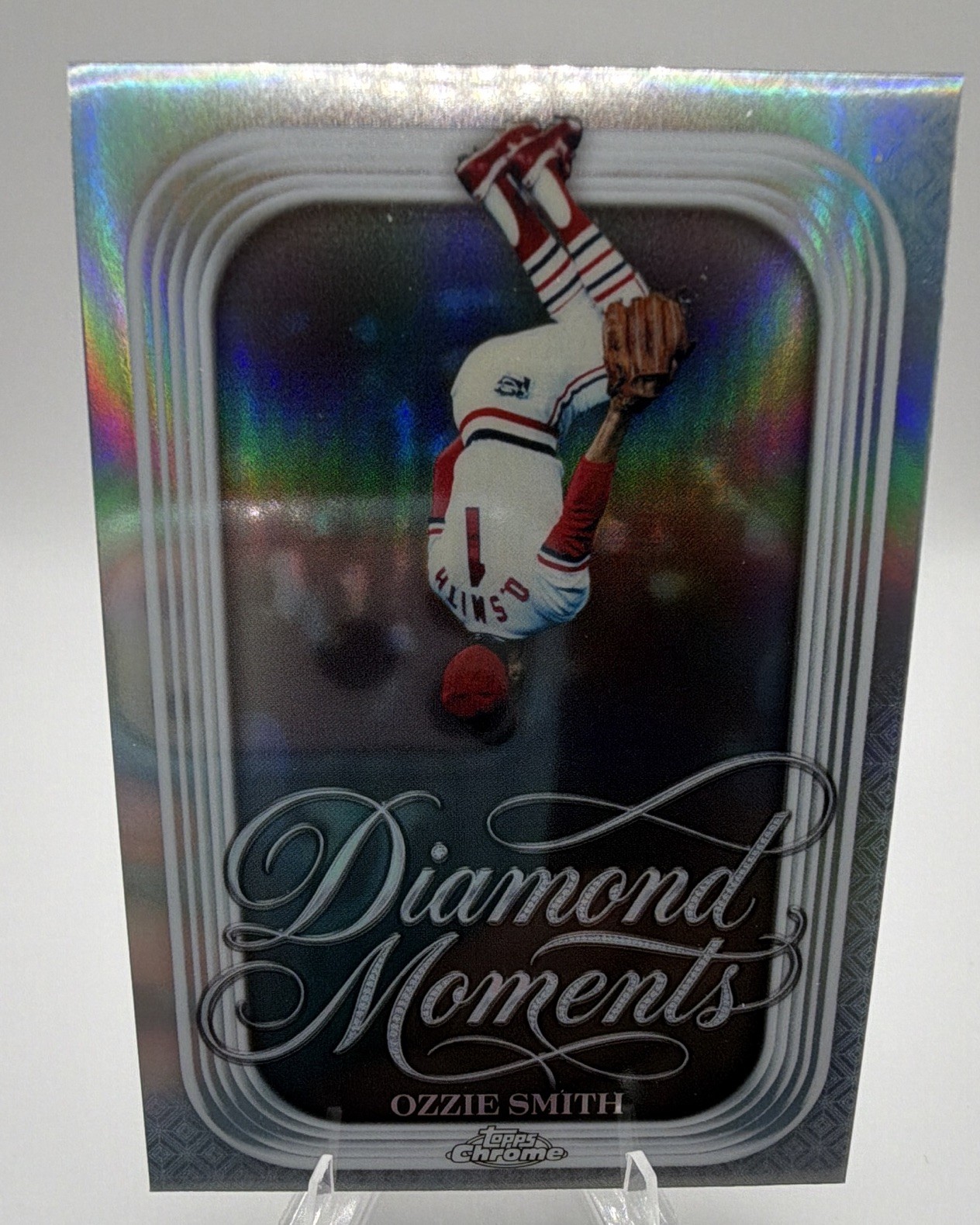 2026 Topps Chrome – Ozzie Smith Diamond Memories SP DM-17