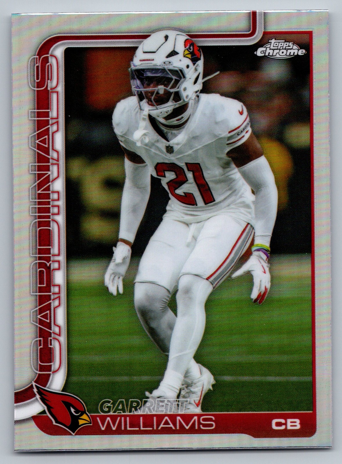 2025 Topps Chrome #6 Garrett Williams Refractor