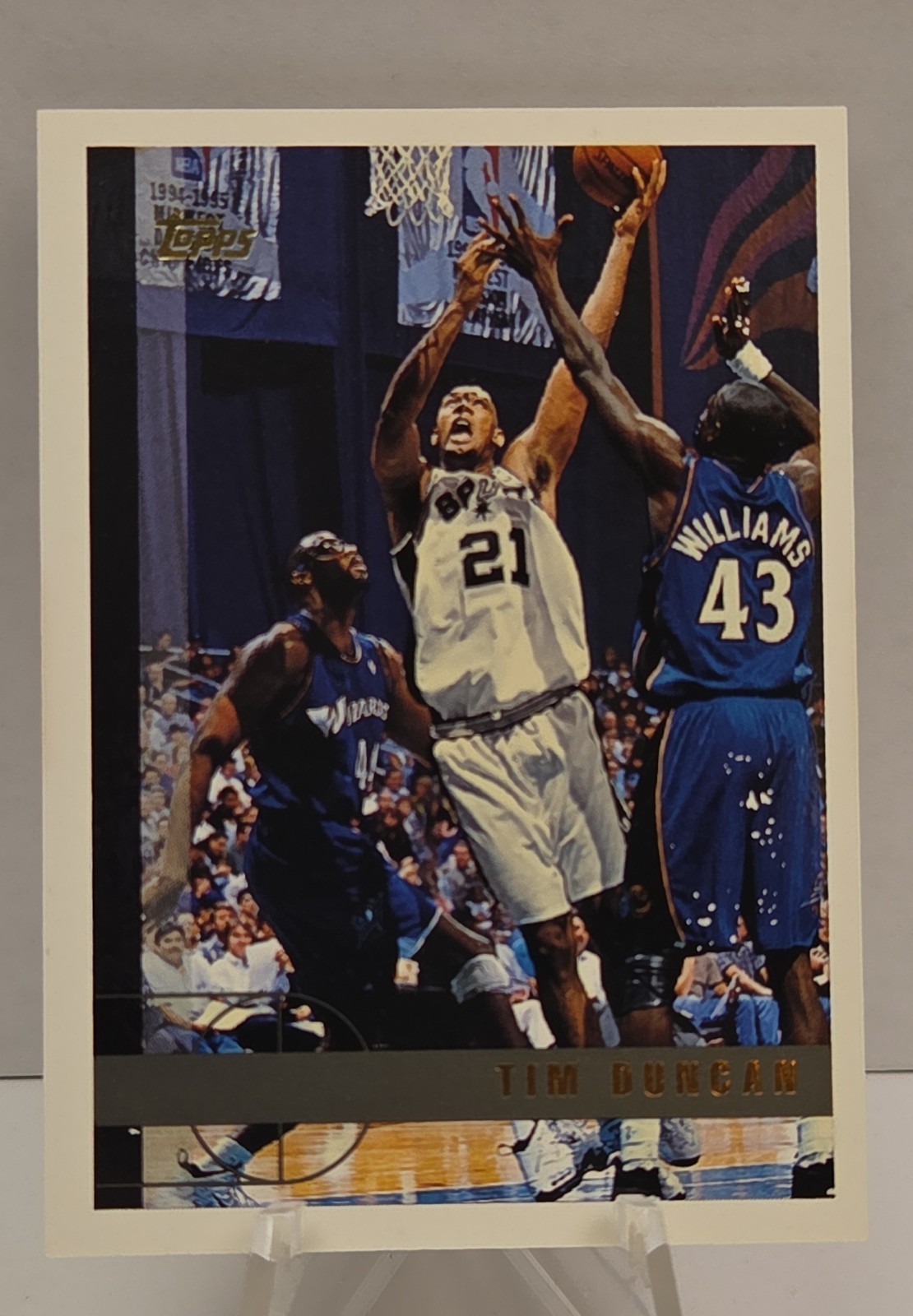 1997-98 Topps – Tim Duncan #115 (RC)