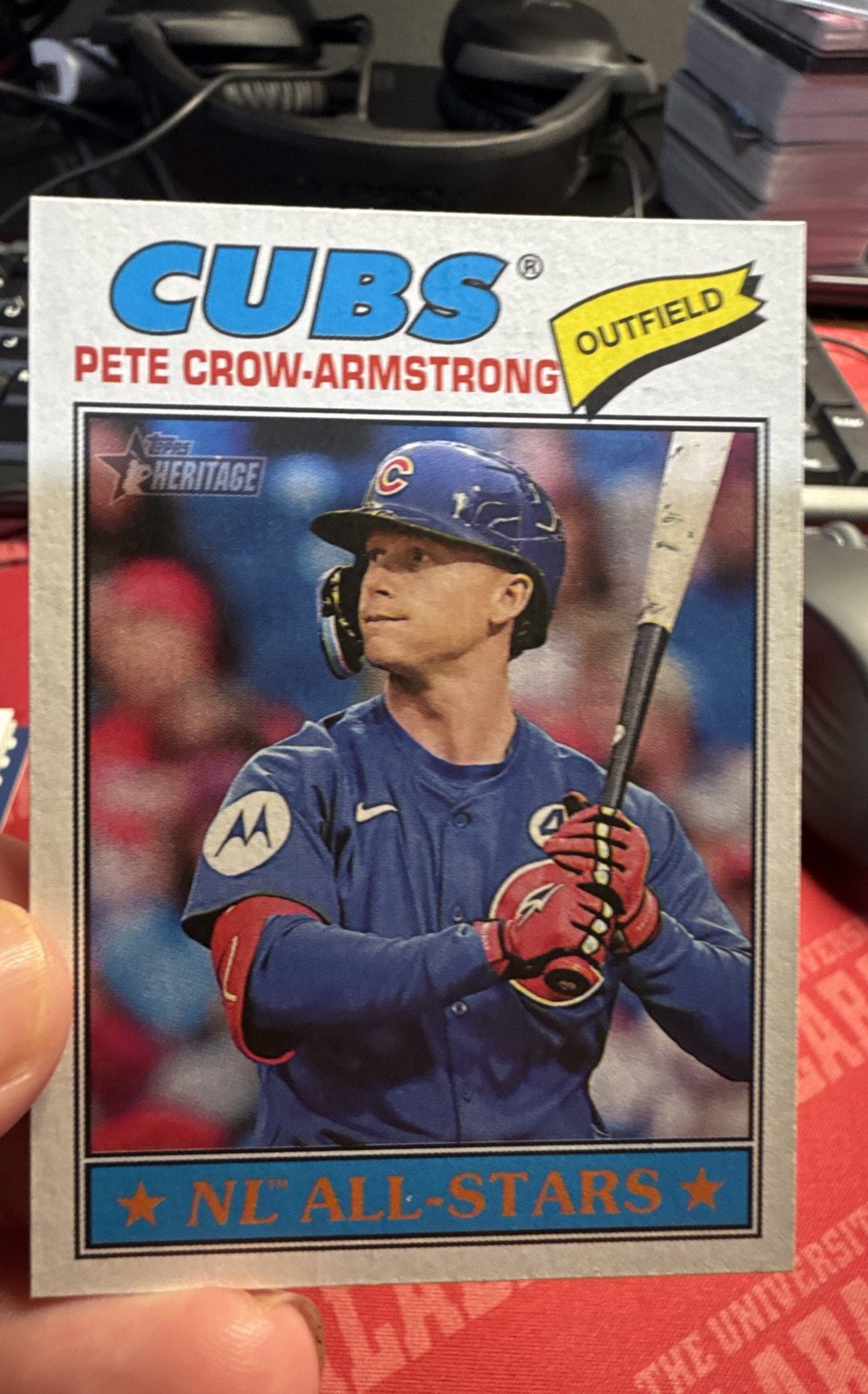 2026 Topps Heritage – Nickname Variation Pete Crow-Armstrong #261